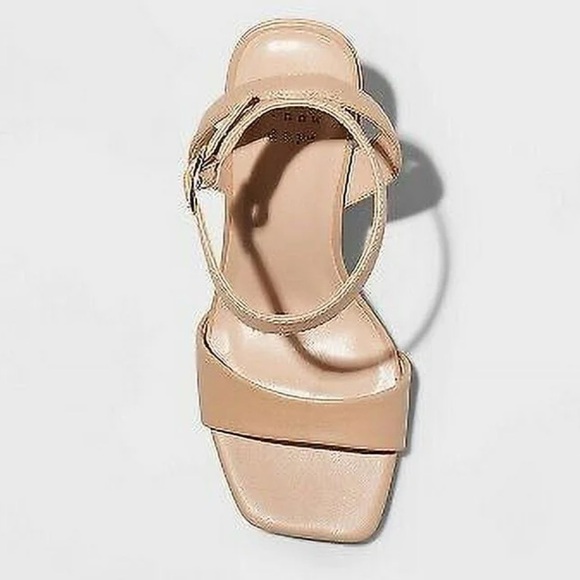 Women’s A New Day Tan Shannon  Heels - Picture 2 of 3